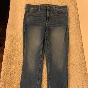 American Eagle super stretch; high rise jeggings